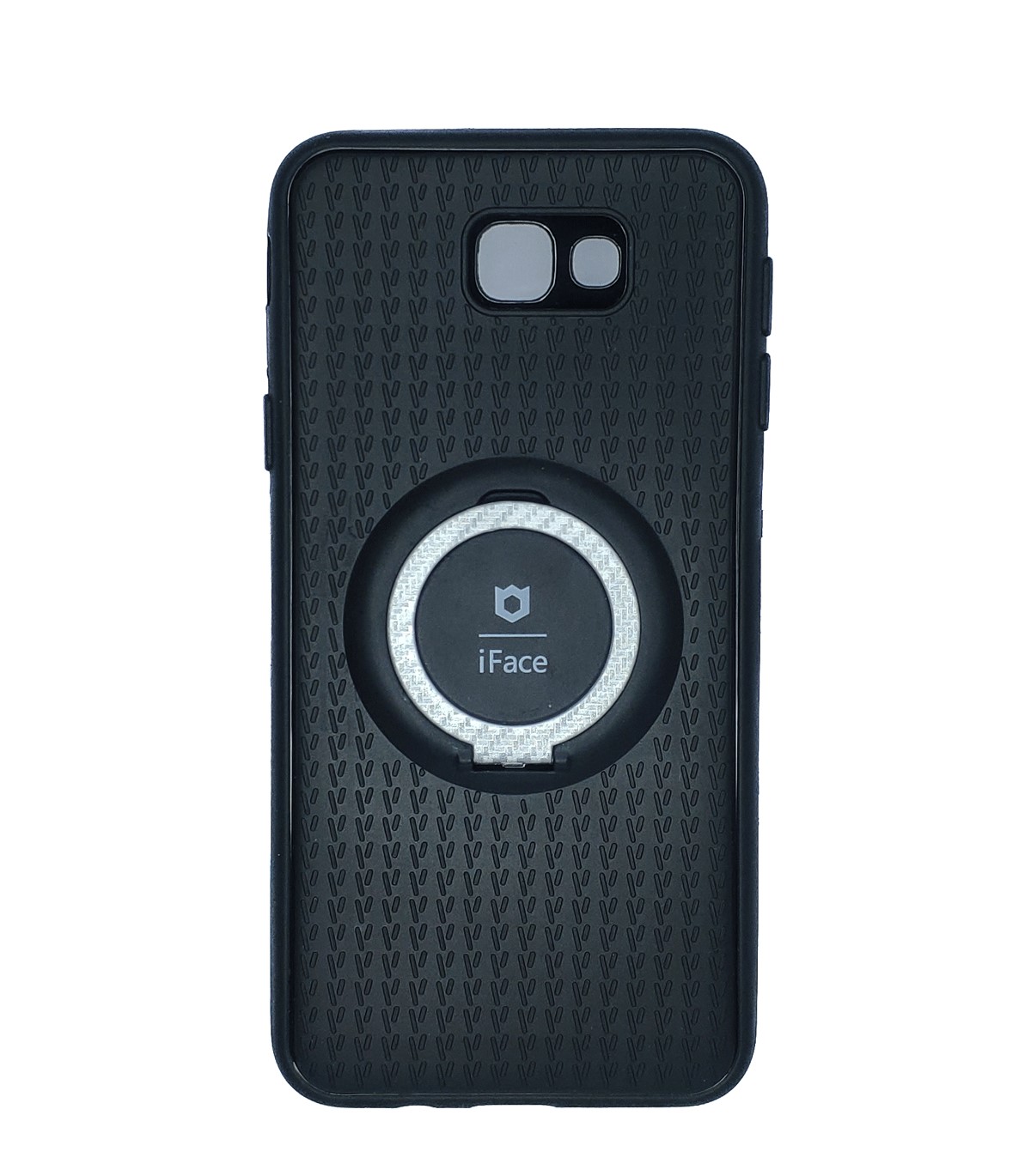 Protectores para celular  para Samsung  J7 Prime funda de tpu con anillo Plateado